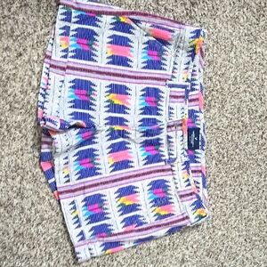 American Eagle Colorful Patterned Women's Shorts 10